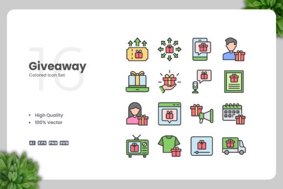 Reviewing Giveaway Colored Icons for Embroidery